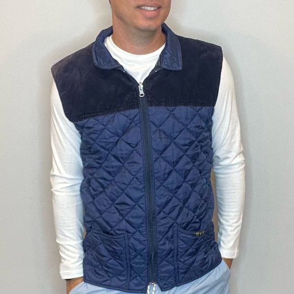 💙 Vintage Exclusive MLW Vest – Shades of Blue with Velvet Detail 💙 - Picture 6 of 16